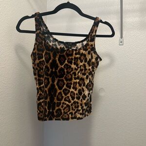 Cheetah print top